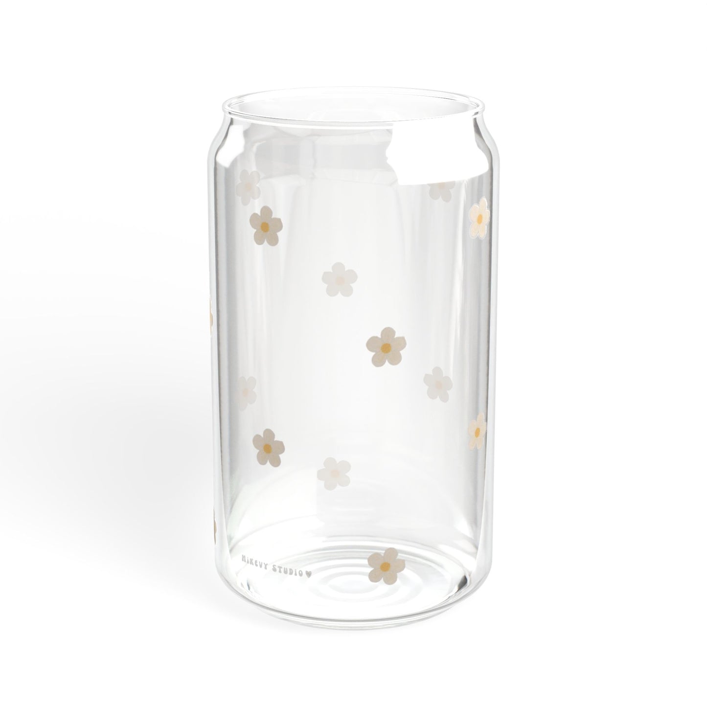 Dryckesglas - Jordgubbsblommor