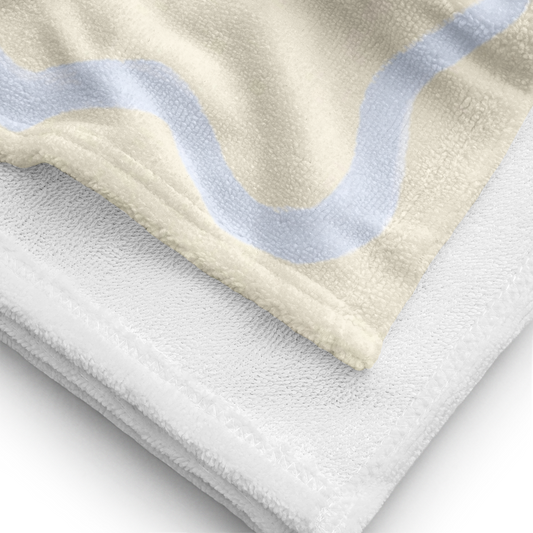 Towel - Blue Fish Ocean Design